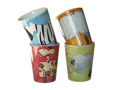 Tasses &agrave; caf&eacute; "&agrave; la ville"