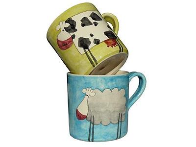 Duo mugs "&agrave; la ville"