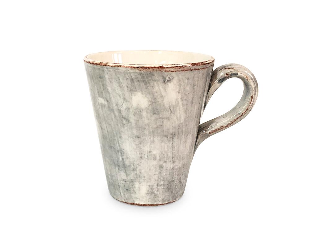 la grande tasse Grise