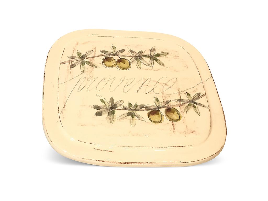 Le dessous de plat carré Olive