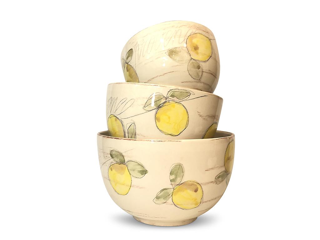 Le saladier rond Citron petit modèle