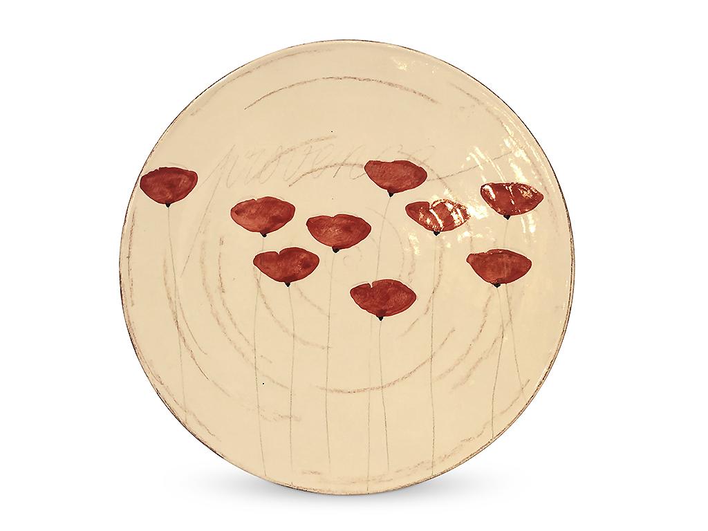 Le plat à tarte Coquelicot