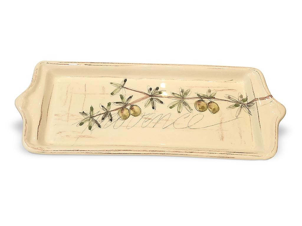 Le plat rectangle Olive