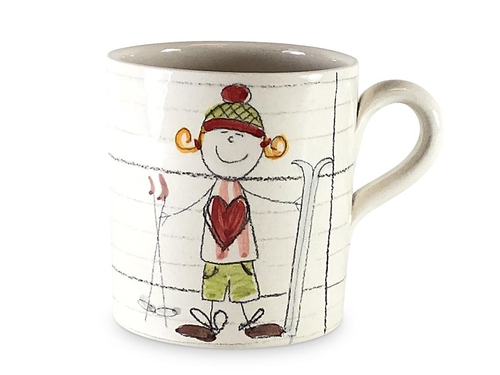 Le Mug "la skieuse"