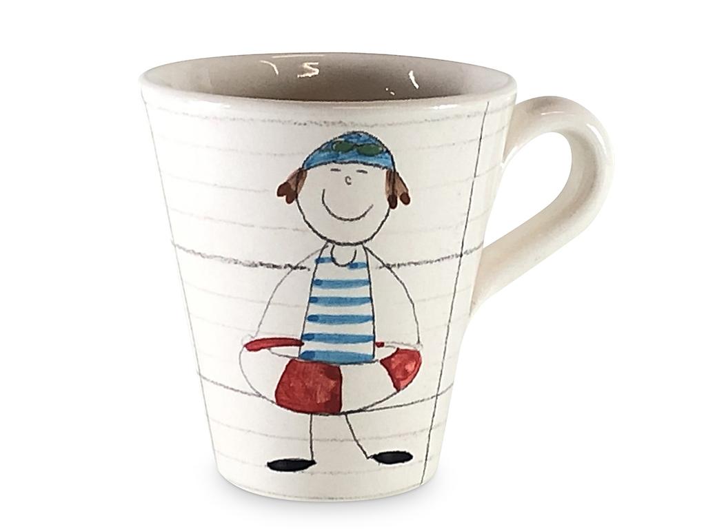La Grande tasse  "le baigneur"