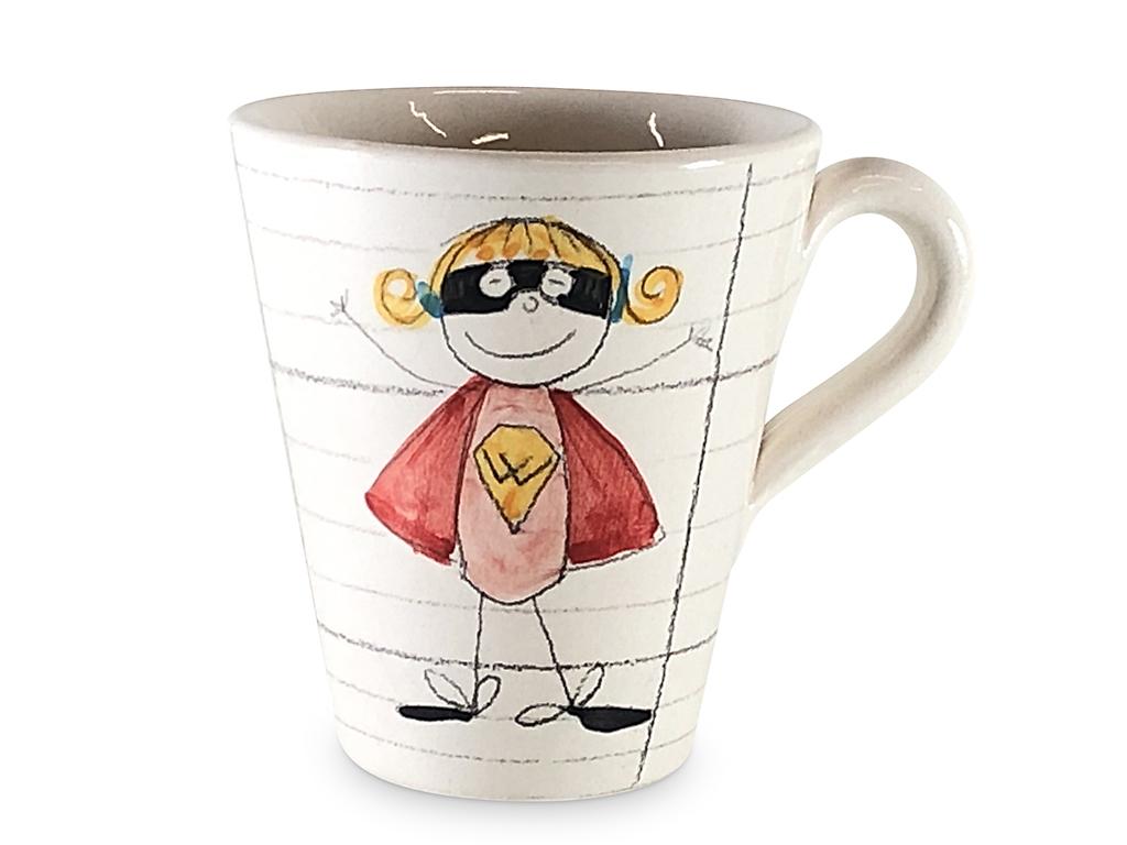 La Grande tasse  "la super woman"