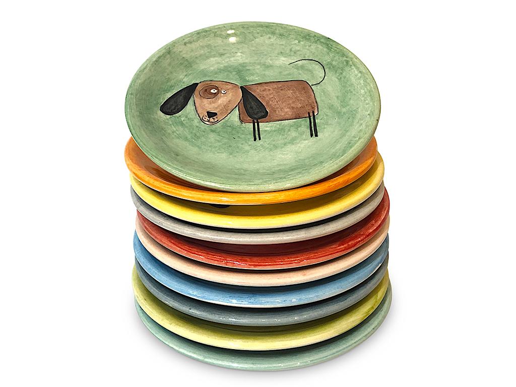 L'assiette dessert Chien