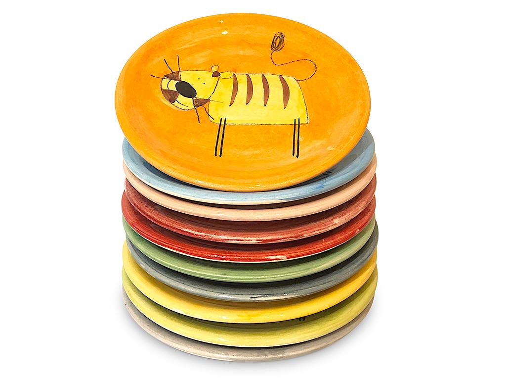 L'assiette dessert Tigre