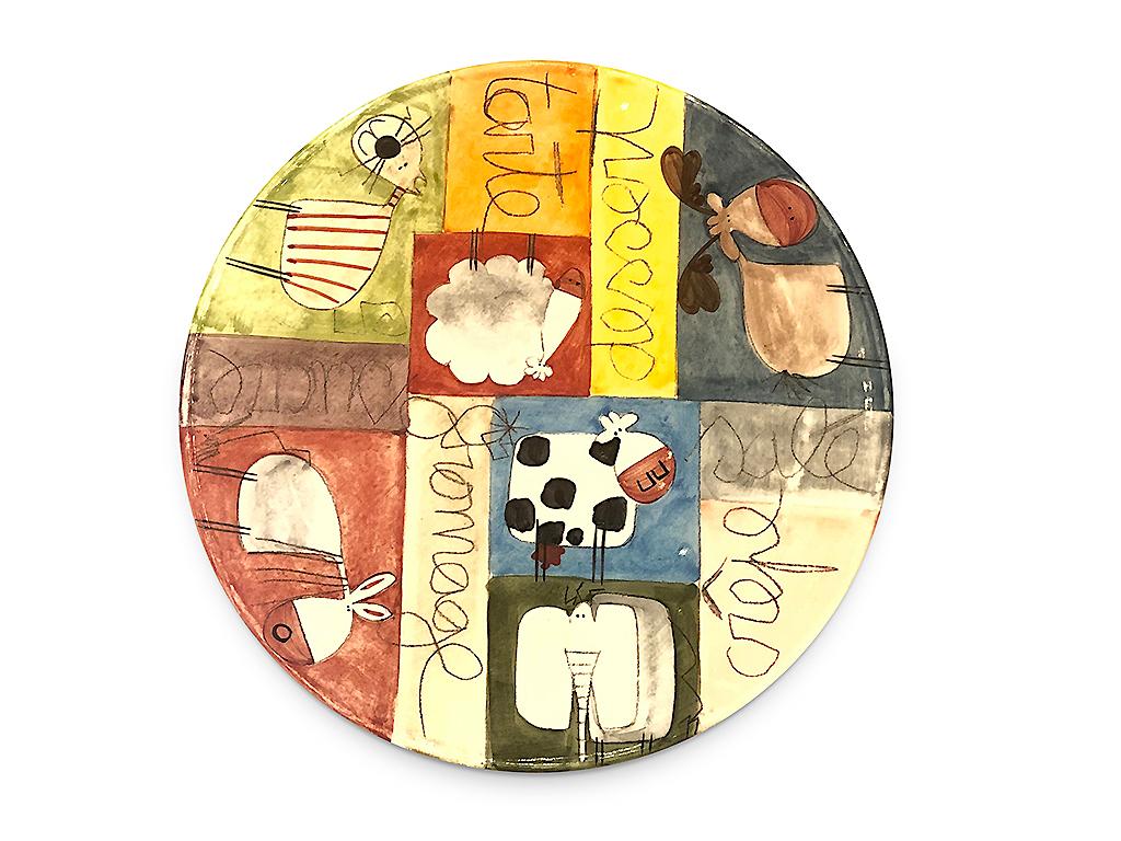 Le plat à tarte "les bestioles"