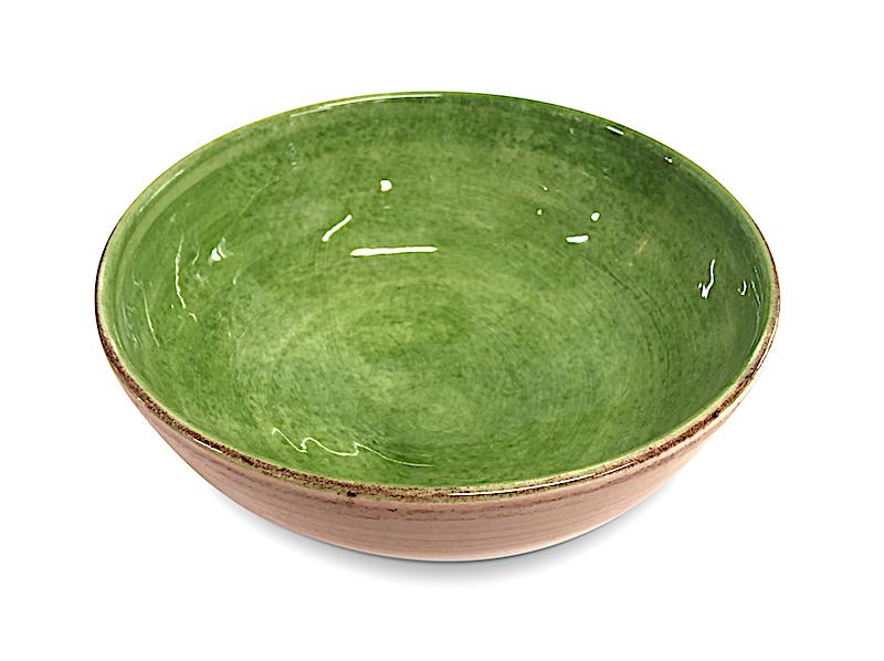 Bol à salade vert feuille
