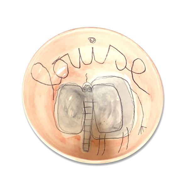Le petit creux Prénom Décor Eléphant