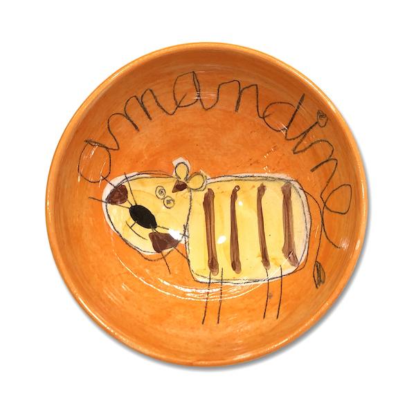 Le petit creux Prénom Décor Tigre 