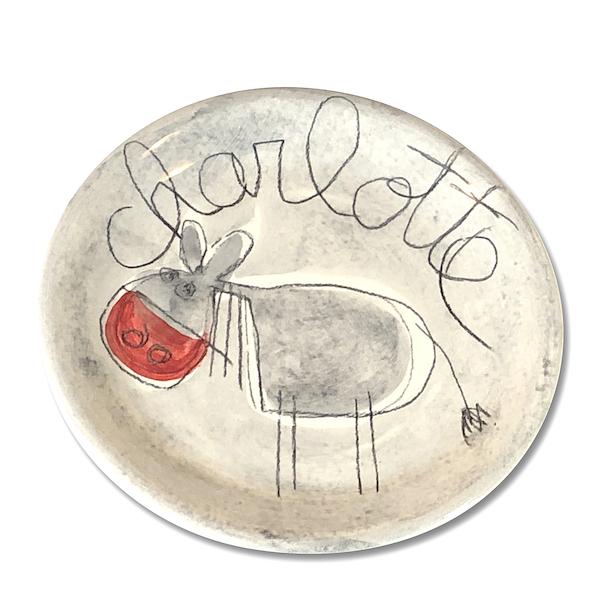 L'assiette Décor Ane