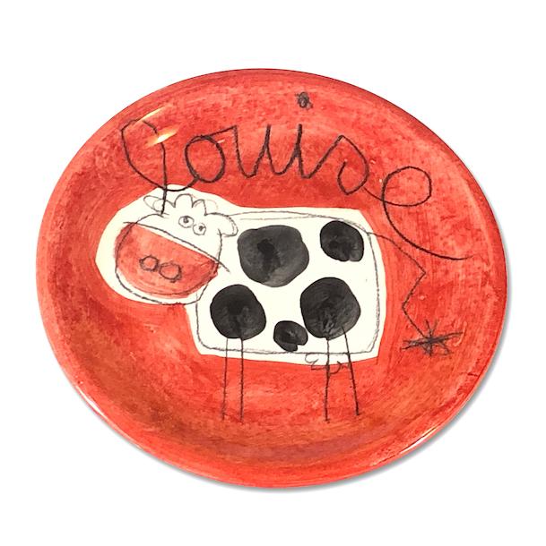 L'assiette Décor Vache