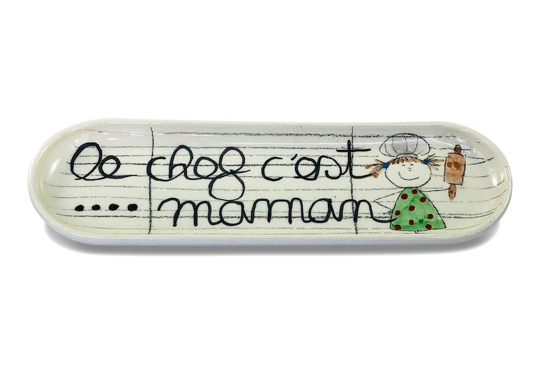 Le repose cuillère "le chef c'est maman"