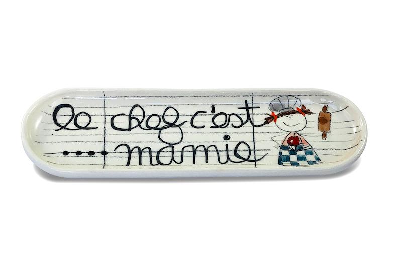 Le repose cuillère "le chef c'est mamie"