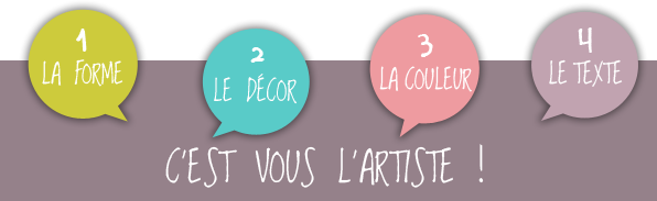 Bols tasses assiettes personnalisés